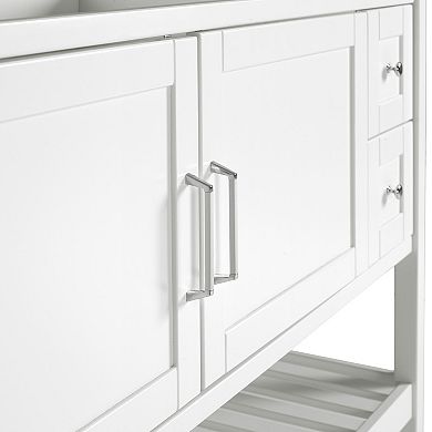 Alaterre Furniture Bennet White Vanity Cabinet