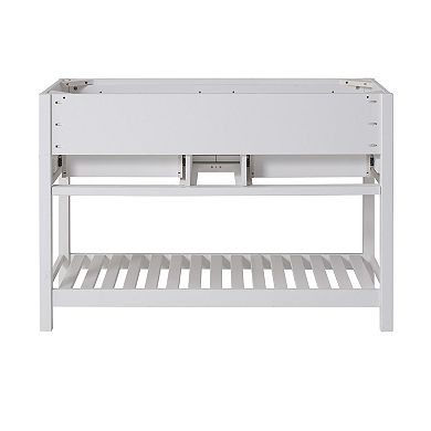 Alaterre Furniture Harrison White Vanity Cabinet