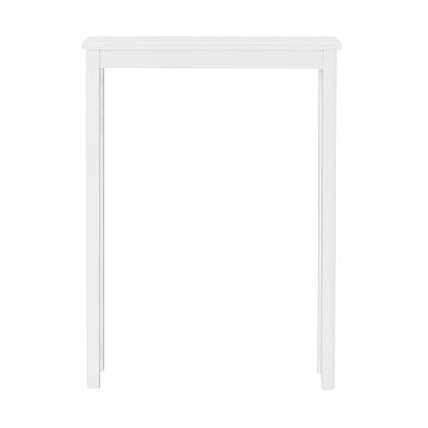 Alaterre Furniture Derby 4-Piece White Bath Set with Toilet Shelf
