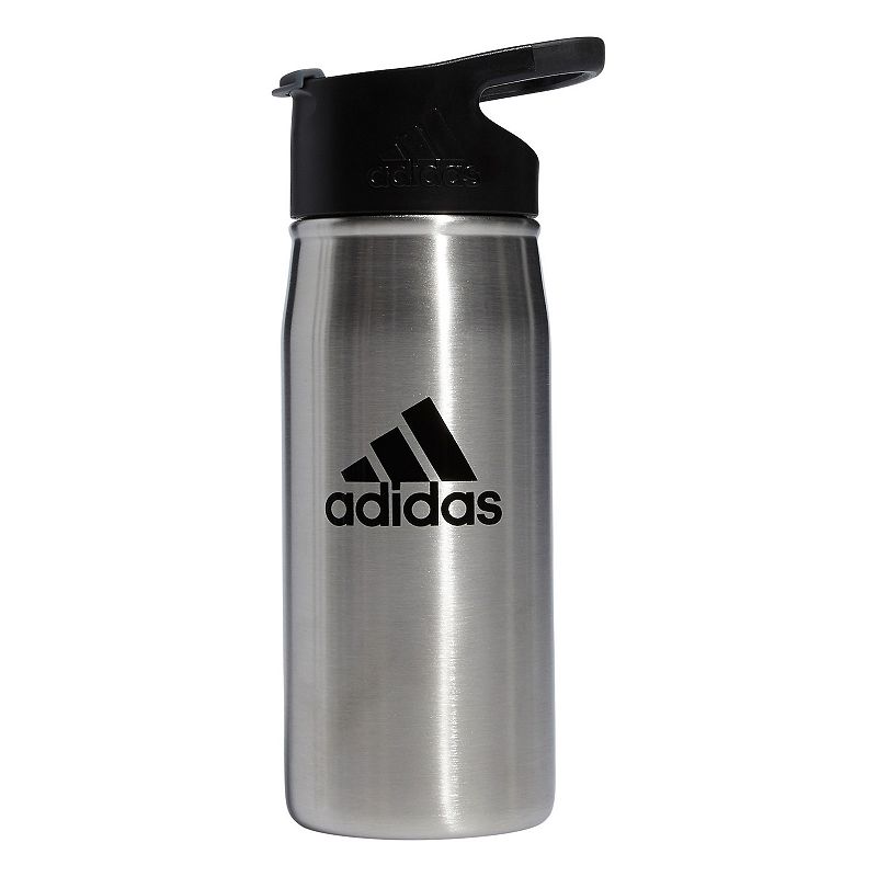 adidas 16-oz. Steel Flip Metal Water Bottle, Multicolor
