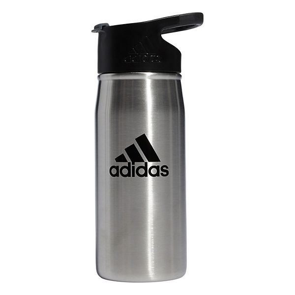 Adidas 16-oz. Steel Flip Metal Water Bottle