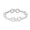 Nine West Silver Tone Knot Stretch Bracelet