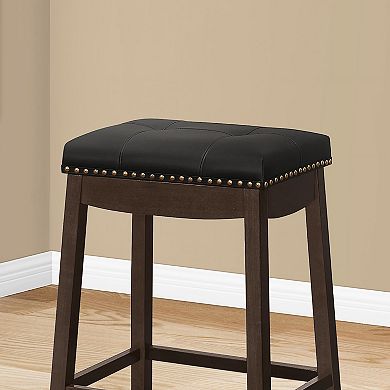 Monarch 2-pc. Tufted Barstool Set