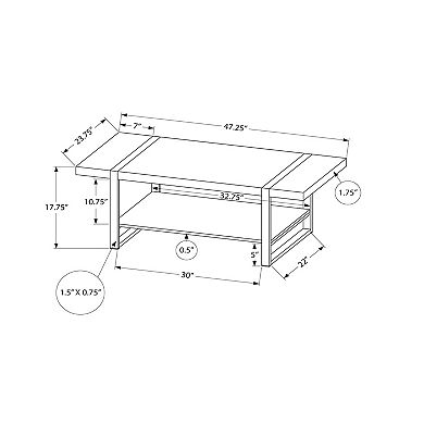 Monarch 2-Tier Coffee Table