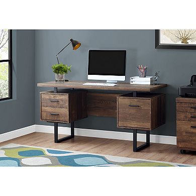 Monarch 3-Drawer Computer Desk