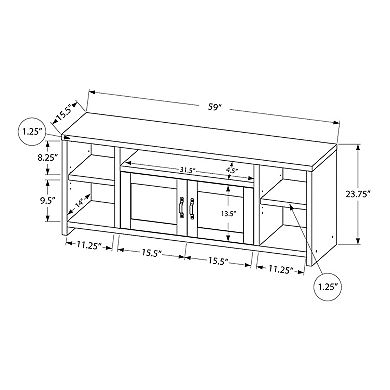 Monarch Modern Farmhouse Style TV Stand