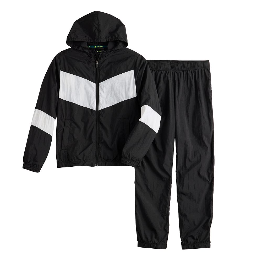 Kids 7-20 Tek Gear® Windbreaker Tracksuit Set in Regular & Husky