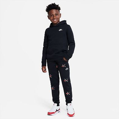 Boys 8-20 Nike Club Fleece Printed Joggers