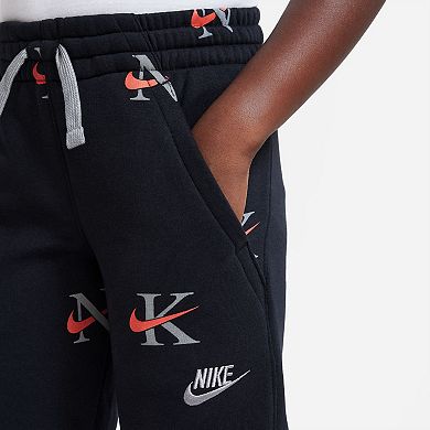 Boys 8-20 Nike Club Fleece Printed Joggers