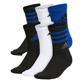 Boys adidas 6-Pack Cushioned Crew Socks