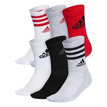 Boys adidas 6-Pack Cushioned Crew Socks