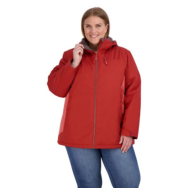 Veste Softshell ZeroXposur Femme Taille 1X (XL) - Marron, Neuf Sans étiquettes - Coupe Régulière