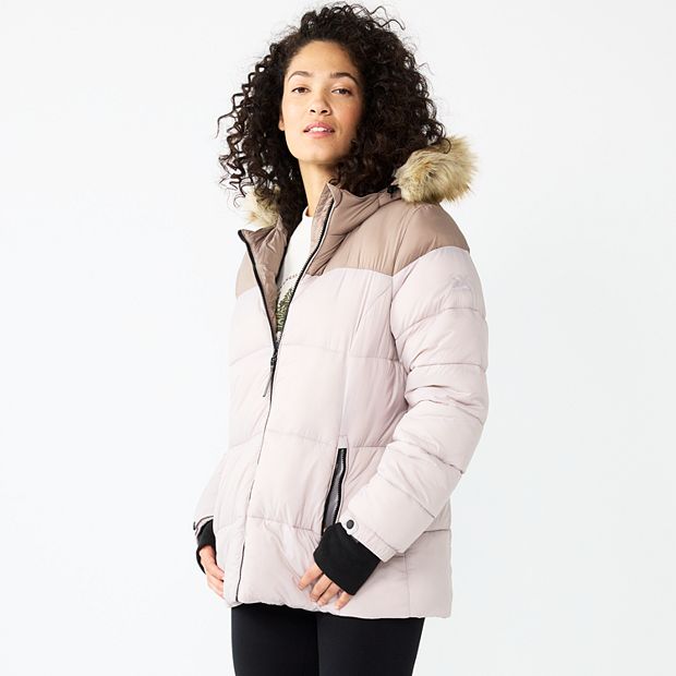 Women's ZeroXposur Faux-Fur Hood Quilted Puffer Jacket
