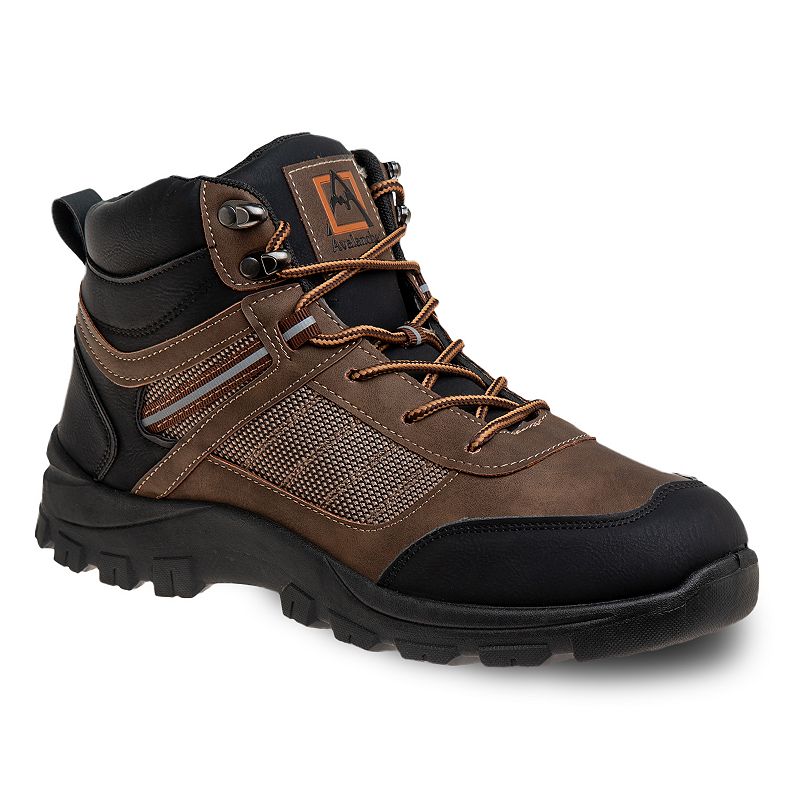 29492032 Avalanche Mens Hiking Boots, Size: 12, Brown sku 29492032