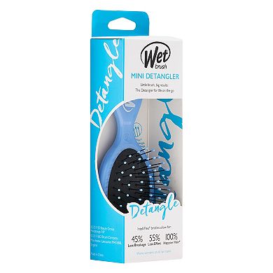 Wet Brush Mini Detangler Hair Brush - Sky