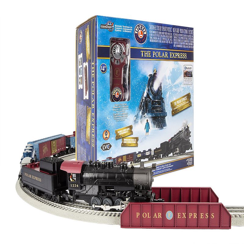Lionel The Polar Express Freight Electric O Gauge Train Set with Bluetooth 