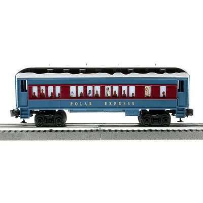 Trenino Lionel The Polar Express Small Scale | Set Con Locomotiva A Vapore A Batteria, 3 Vagoni E 24 Pezzi Di Plastica | Luci Funzionanti