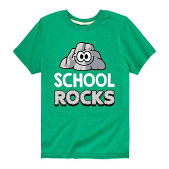 Boys 8-20 School Rocks Graphic Tee