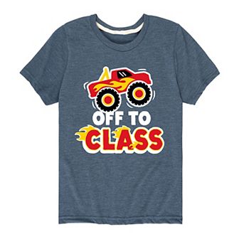 Boys 8-20 Off To Class Graphic Tee