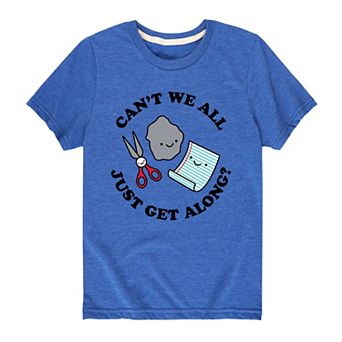 Boys 8-20 Cant We All Just Get Along Graphic Tee