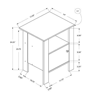 Monarch End Table