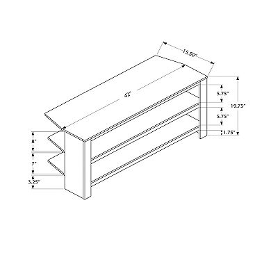 Monarch 42-in. Corner TV Stand