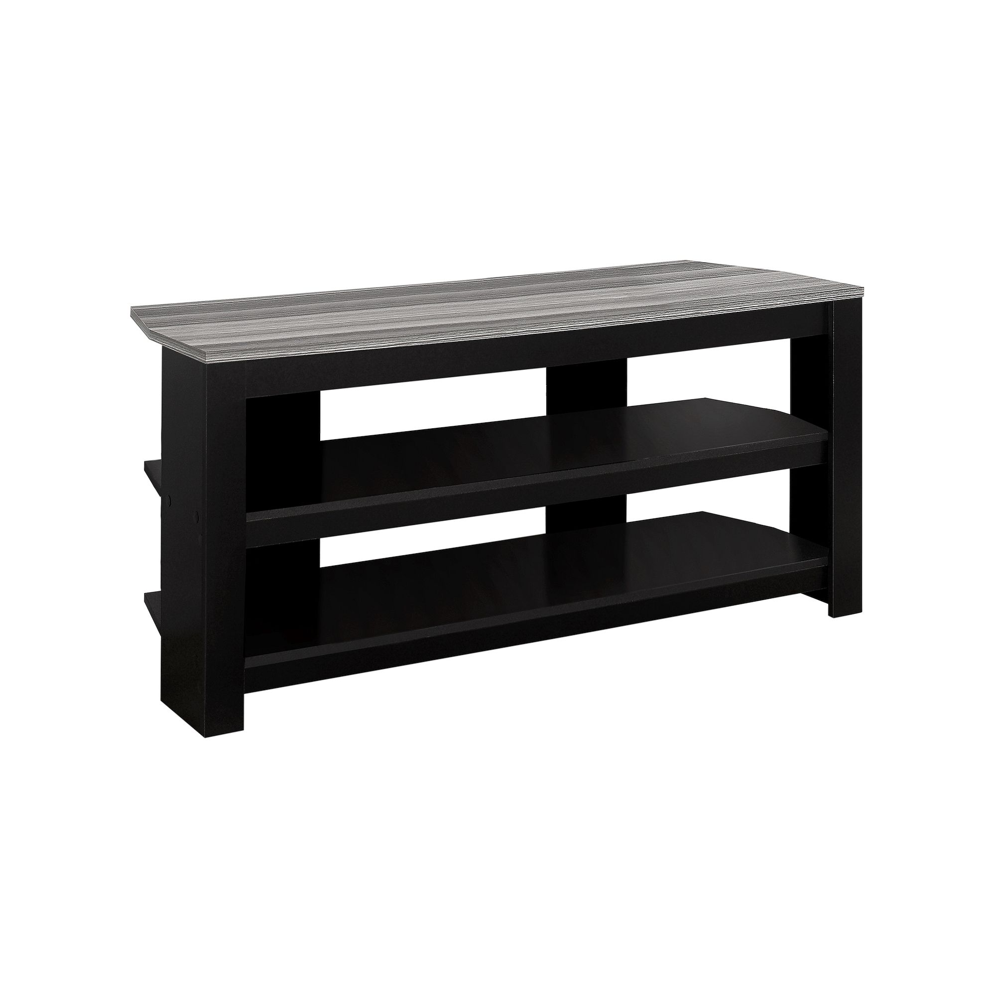 Monarch 42-in. Corner TV Stand, Black