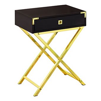 Monarch Cross Leg Accent Table