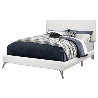 Monarch Upholstered Platform Queen Bed