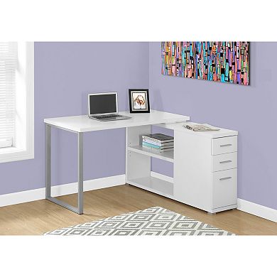 Monarch L-Shape Corner Computer Desk