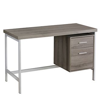 Monarch 48 in Computer Desk with Drawers
