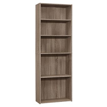 Monarch 72 in 5-Shelf Bookcase