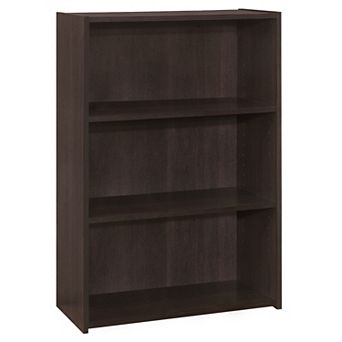 Monarch 36 in 3-Shelf Bookcase