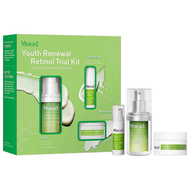 Youth Renewal Retinol Trial Kit for Smoother, Younger-Looking Skin, Multico