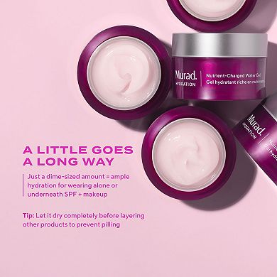 Nutrient-Charged Lightweight Moisturizing Water Gel with Plumping Peptides