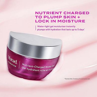 Nutrient-Charged Lightweight Moisturizing Water Gel with Plumping Peptides