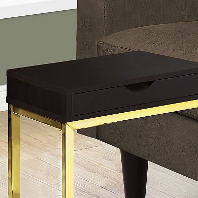 Monarch Espresso Accent Table
