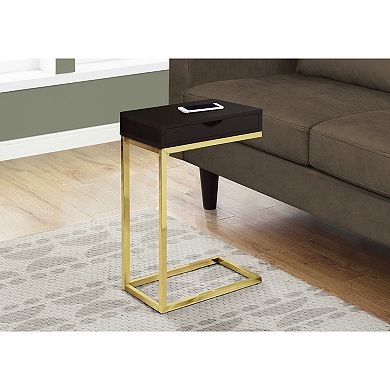 Monarch Espresso Accent Table