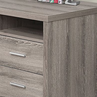 Monarch L-Shape Corner Computer Desk