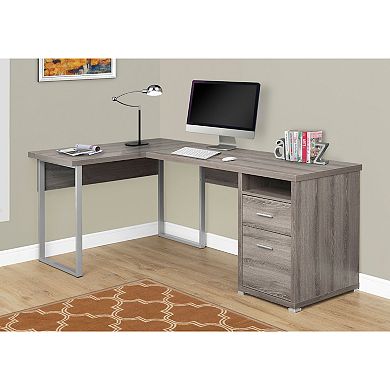 Monarch L-Shape Corner Computer Desk
