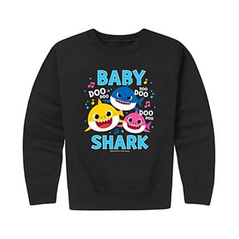 Boys 8-20 Baby Shark Family Doo Doo Crew Fleece Sweatshirt