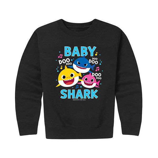 Boys 8-20 Baby Shark Family Doo Doo Graphic Fleece Sweatshirt