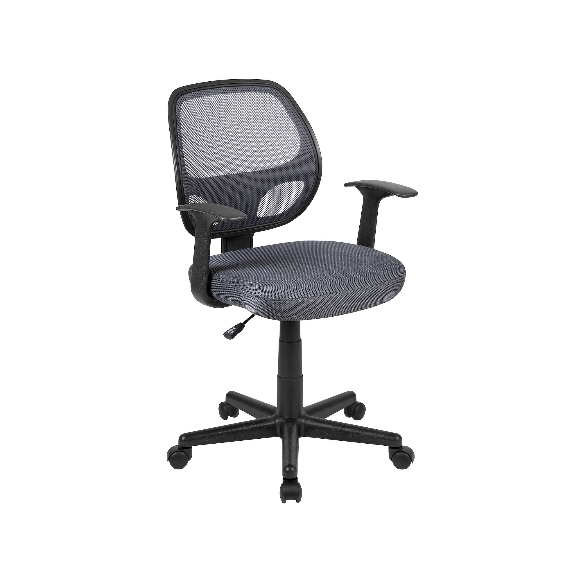 Flash Furniture Mid-Back Mesh Swivel Ergonomic Desk Chair, Gray