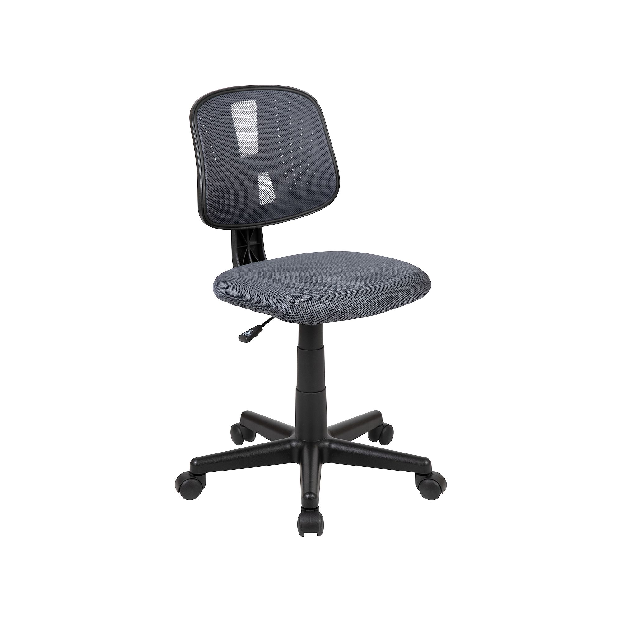 Flash Furniture Mid-Back Mesh Swivel Desk Chair, Gray