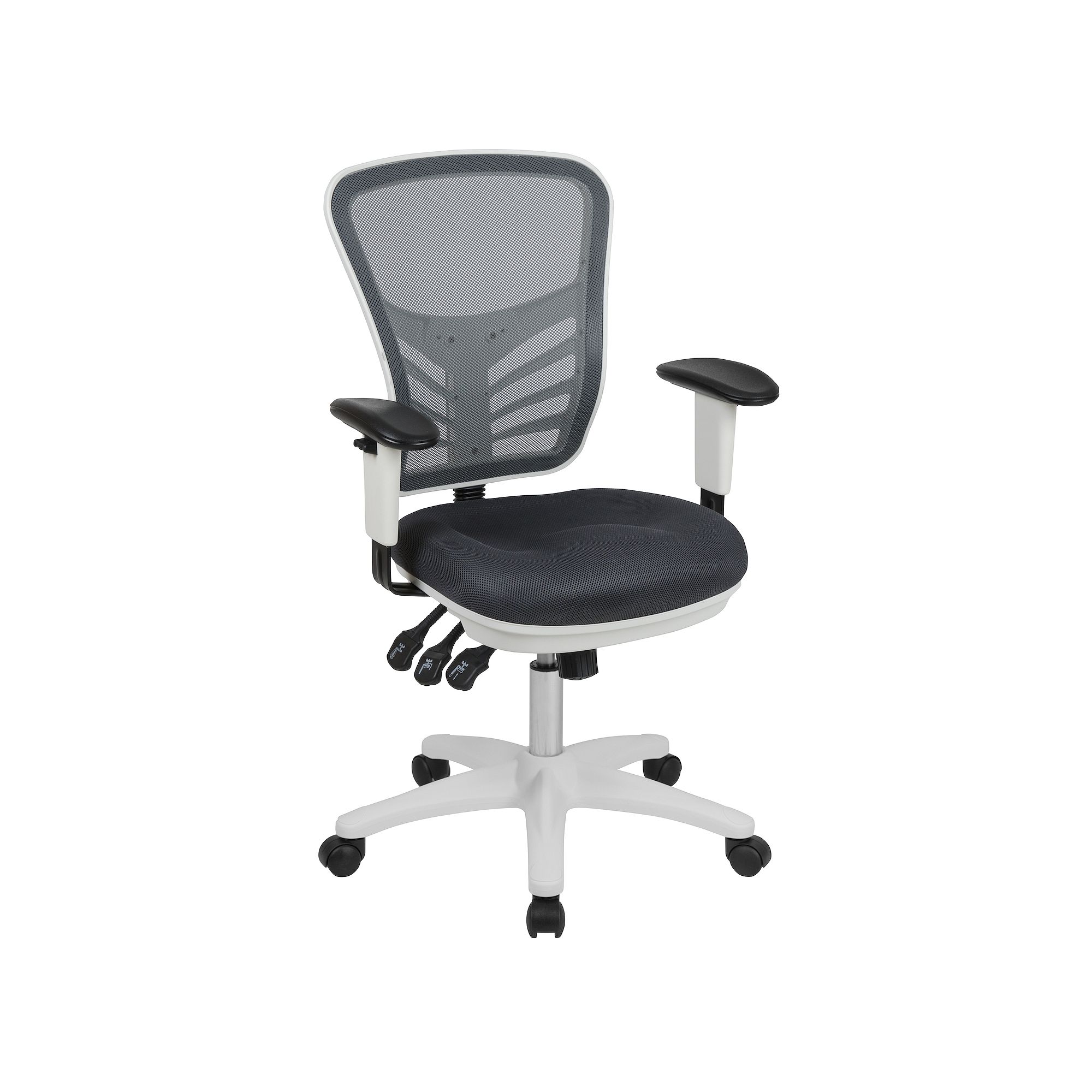 Flash Furniture Mid-Back Mesh Executive Swivel Ergonomic Desk Chair, Drak G