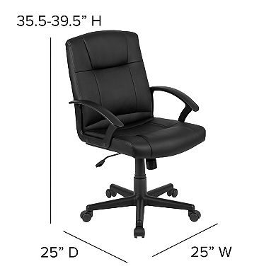 Flash Furniture Mid-Back Padded Desk Chair
