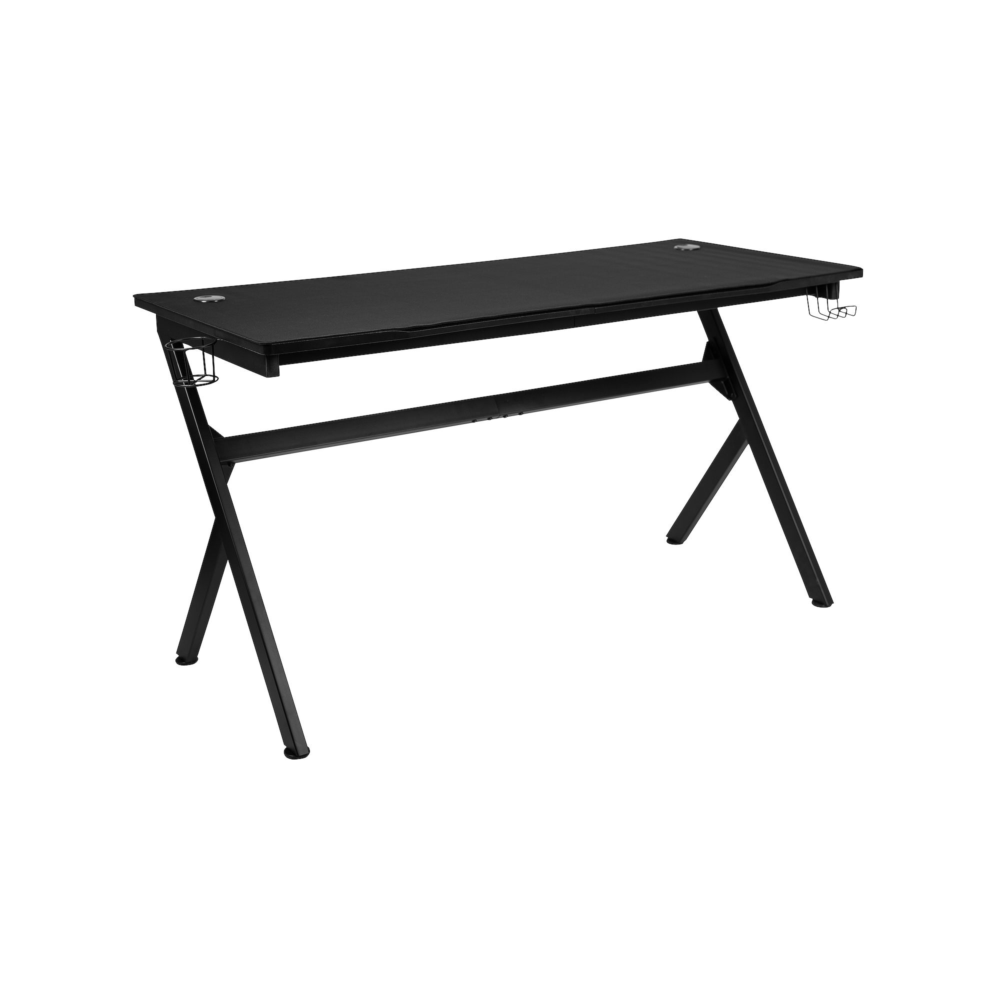Flash Furniture Extra Large Gaming Desk, Black