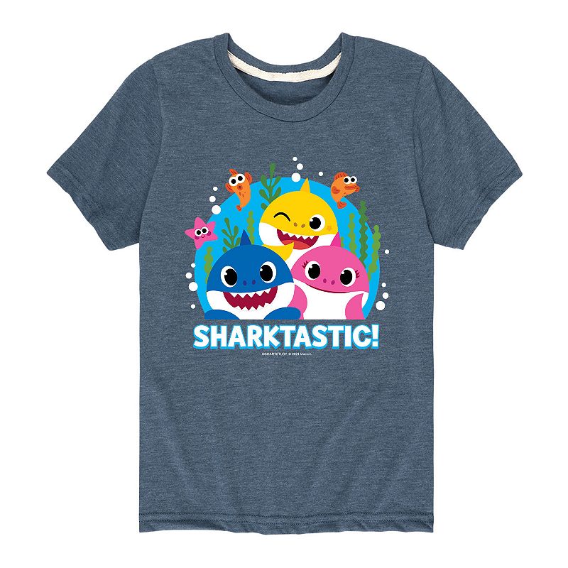 Boys 8-20 Sharktastic Graphic Tee, Boys, Size: Small, Med Blue
