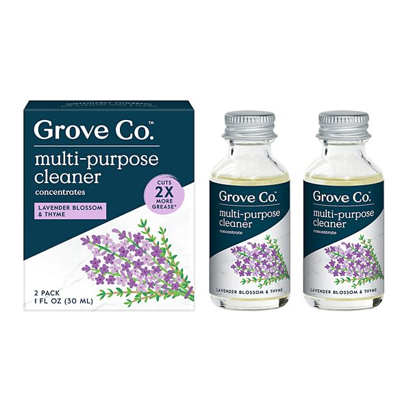 Grove Co. MultiPurpose Cleaner Concentrates 2Pack Lavender & Thyme