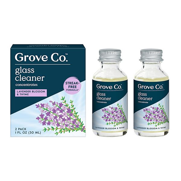 Grove Co. Glass Cleaner Concentrates 2-Pack - Lavender Thyme